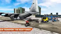 Airplane Bike Transport 2017 – Cargo Simulator Screen Shot 8