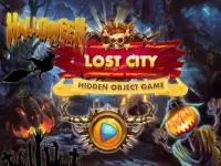 Halloween Lost City Hidden Object Game Screen Shot 4