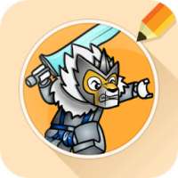 Draw Drawings Minifigures of Lego Legends of Chima