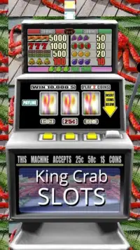 3D King Crab Slots - Free Screen Shot 2