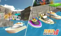 Speed Boat Racing Stunt Mania Screen Shot 1