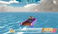 Скорость лодки Гонки трюк мани Screen Shot 15