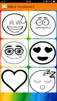 Coloring book for emoji worlds Screen Shot 1