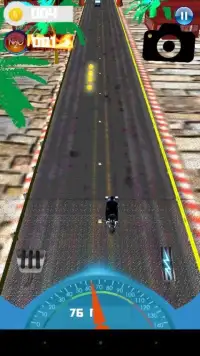 Police Moto Bike Racing 3D Screen Shot 2
