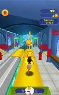 Princess Moa : Bus & Subway Dash 3D Screen Shot 4