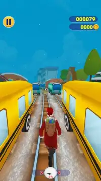 Santa Runner: Subway Surfer 3D Screen Shot 6