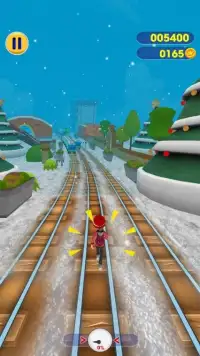 Santa Runner: Subway Surfer 3D Screen Shot 3