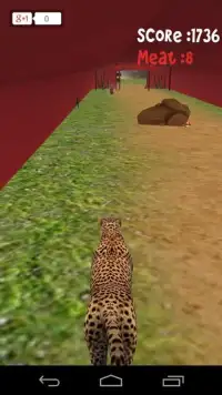 Animal Run :Cheetah 3D Screen Shot 8