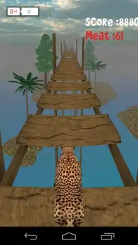 Animal Run :Cheetah 3D Screen Shot 5
