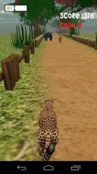 Animal Run :Cheetah 3D Screen Shot 0