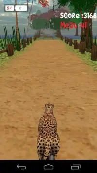 Animal Run :Cheetah 3D Screen Shot 4