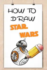 how to draw star wars step by step Screen Shot 2