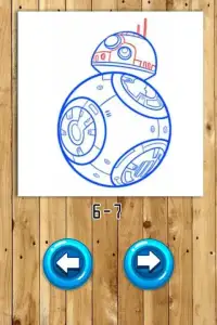 how to draw star wars step by step Screen Shot 1