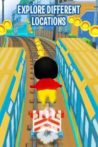Shin Subway Adventure: Endless Run Race Game Screen Shot 0