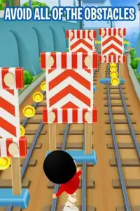 Shin Subway Adventure: Endless Run Race Game Screen Shot 1