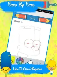 How To Draw The Simpsons Screen Shot 0