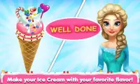 Snow Queen Ice Cream Maker - Cooking Game Screen Shot 0