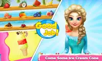 Snow Queen Ice Cream Maker - Cooking Game Screen Shot 1