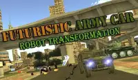 Futuristic Army Car Robot Transformation Screen Shot 2