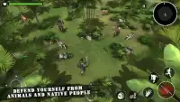 Amazon Jungle Sniper : Survival Game Screen Shot 0