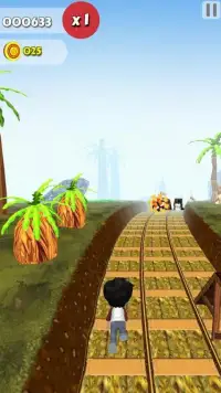 Subway Shiva Runner 3D Screen Shot 5