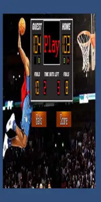 Basketboll oyunu Screen Shot 3