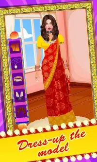 Indian Bridal Makeup And Dressing Fashion Screen Shot 1