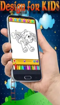 Learn to color Cartoons Screen Shot 5