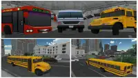 Coach Bus Driving Transport 3D Screen Shot 0