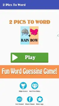 Pics To Word - 2 Pics 1 Word – Fun Word Guessing Screen Shot 5