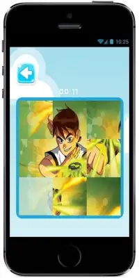 Play BEN 10 Sliding Jigsaw Puzzle Game Screen Shot 1