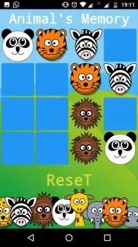 Animal Memory Game Screen Shot 4