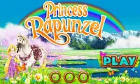 Rapunzel riding horse : free games Screen Shot 2