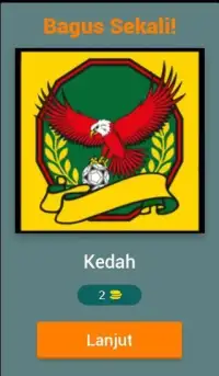 Bola sepak Malaysia ~ Logo kuiz Screen Shot 2