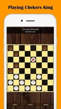 Checkers King Screen Shot 1
