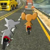 Jerry Moto Race with Tom Screen Shot 5