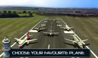 Flying Airplane simulator Screen Shot 1