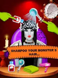 Monster Hair Salon Screen Shot 8