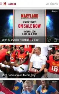 Maryland Terrapins Screen Shot 4