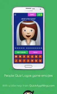 People Quiz Logos game emojies Screen Shot 7