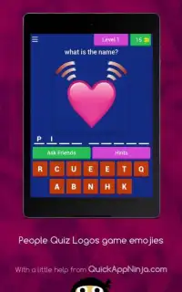 People Quiz Logos game emojies Screen Shot 5