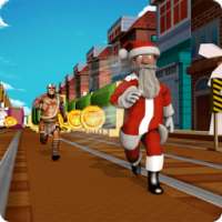 Santa Claus Endless Runner: City Subway Racing Fun
