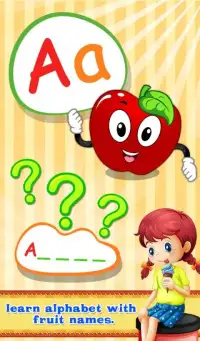 Fruit & Veg Alphabets For Kids Screen Shot 3