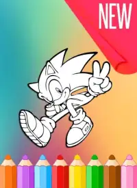 How To Color Sonic Hedgehog * Screen Shot 3