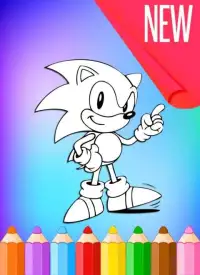 How To Color Sonic Hedgehog * Screen Shot 1