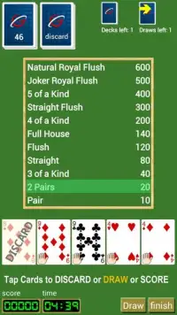 Poker Rush Solitaire Online Screen Shot 1