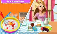 Long Hair Princess Ice Cream Maker Game Screen Shot 3