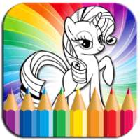 Coloring Book Little Pony