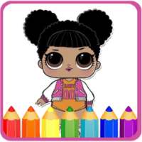 How To Color LOL Surprise Doll -lol dolls ball pop