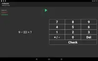 Math Trainer Screen Shot 2